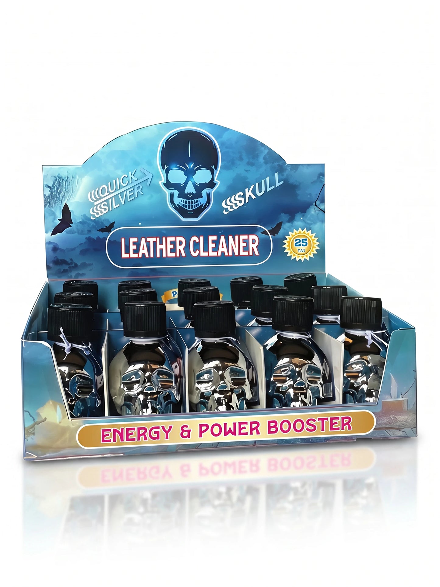 Poppers Quick Silver Skull - 25ml x15