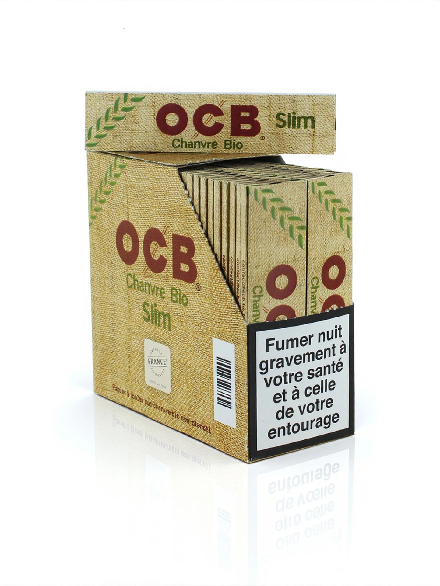Feuilles Slim Chanvre - OCB x50