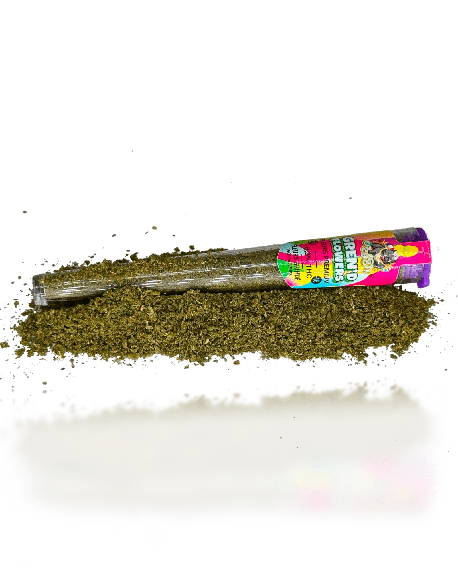 tube gren'd flowers fleurs cbd OXYG'N CbD PRO