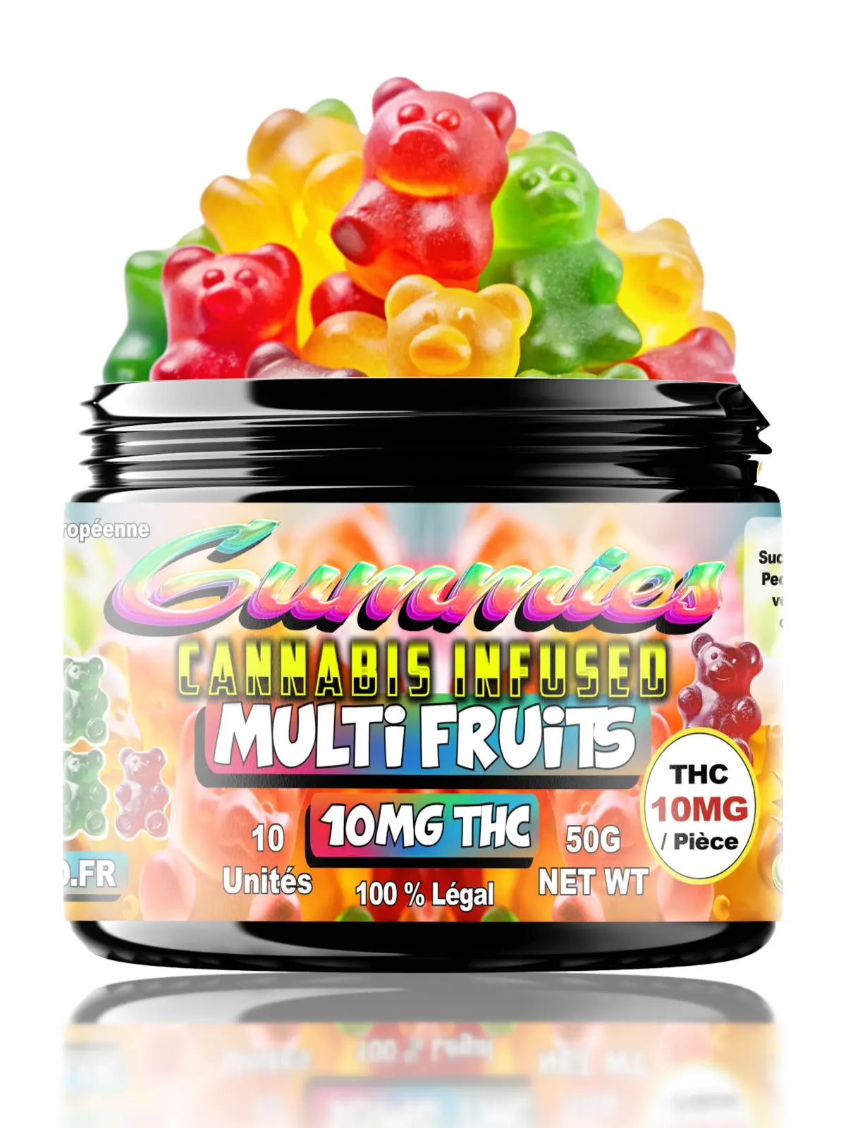 Gummies 🍬🧸🍭 10Mg Delta 9 THC et CBD - OXYG'N