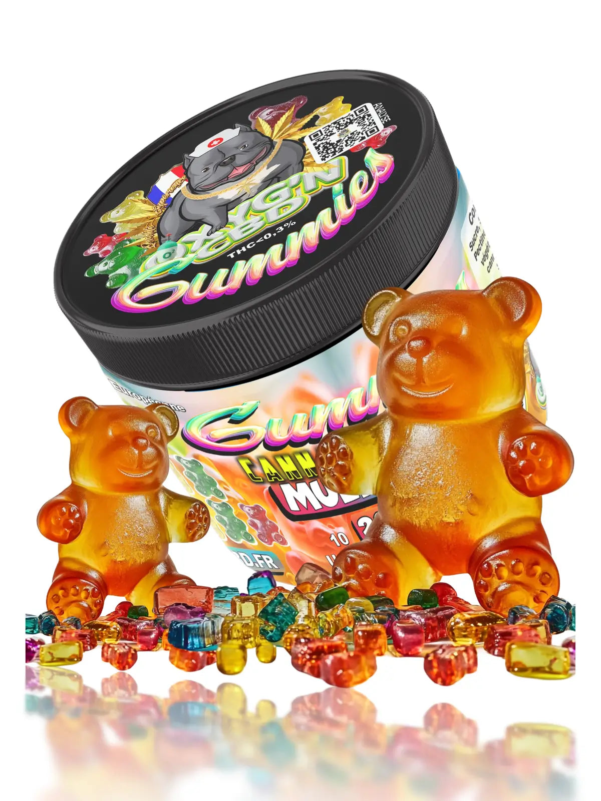 Gummies 🍬🧸🍭 20Mg Delta 9 THC et CBD - OXYG'N