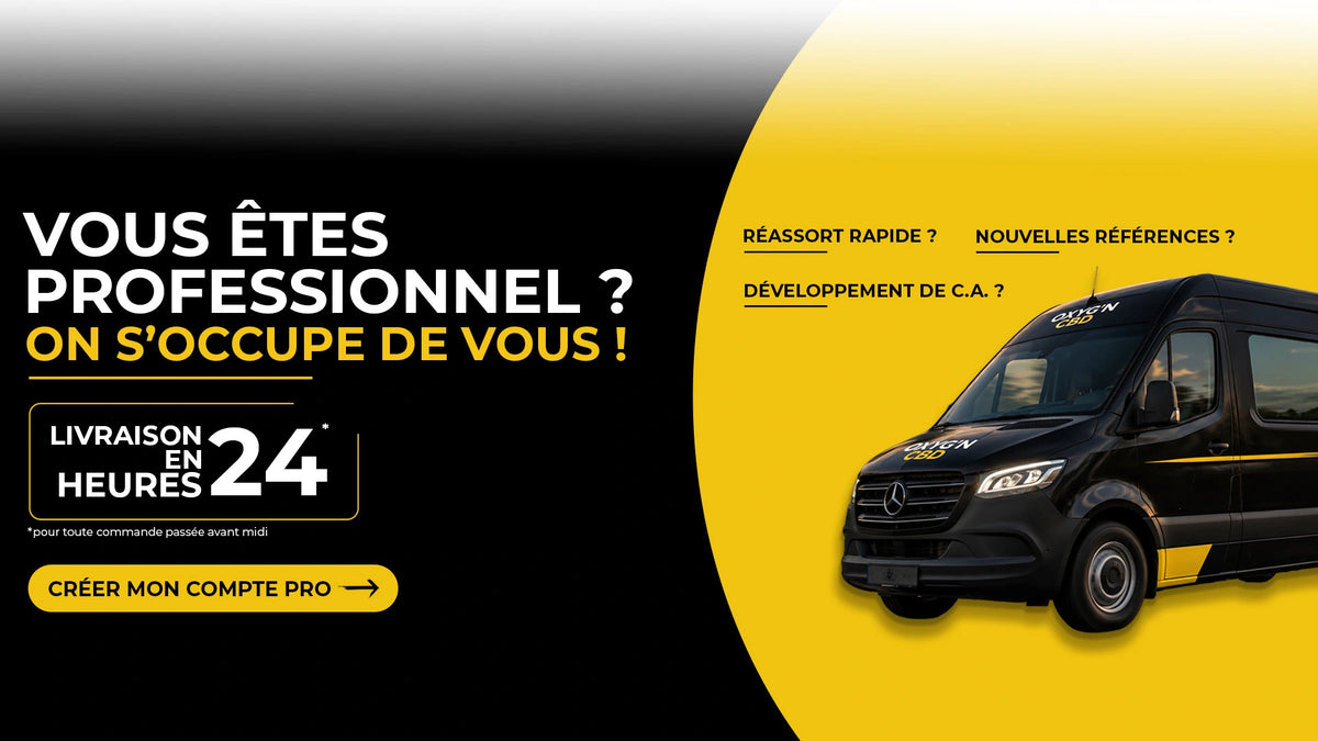 livraison CBD rapide pour professionnel