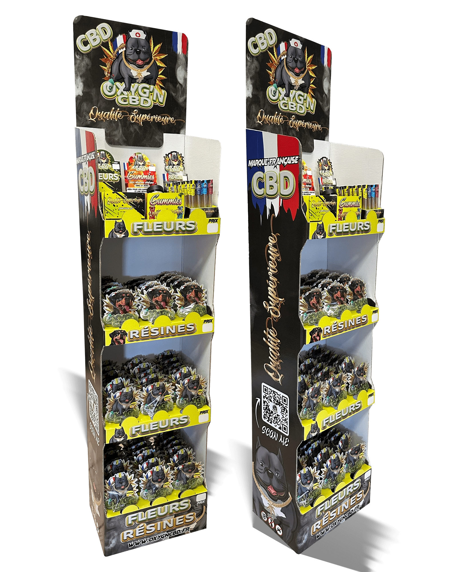 présentation de la formule découverte OXYG'N CBD PRO