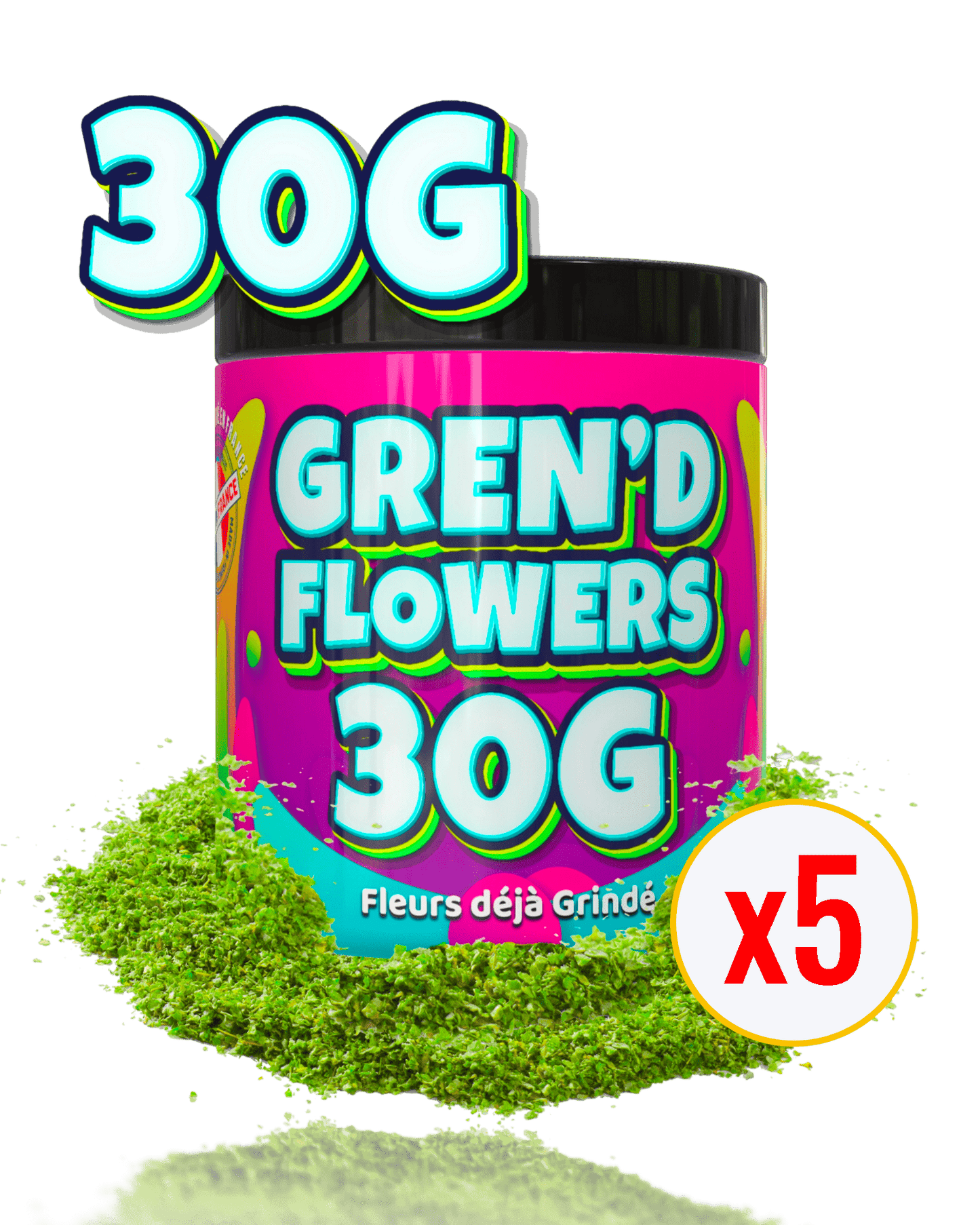 grend flowers fleurs deja grinde oxygn cbd pro x5