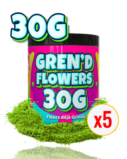 grend flowers fleurs deja grinde oxygn cbd pro x5