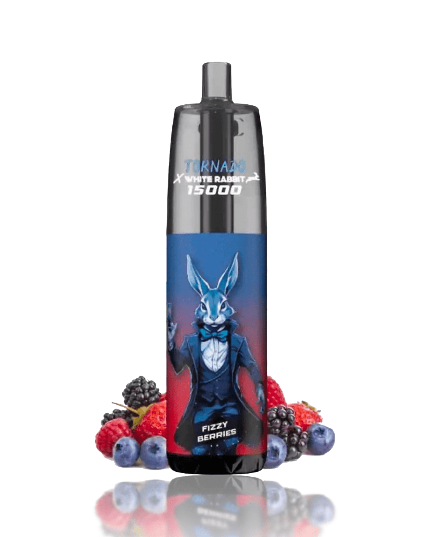 puff white rabbit x tornado 15000 fizzy berries boite de 10 oxyg'n cbd
