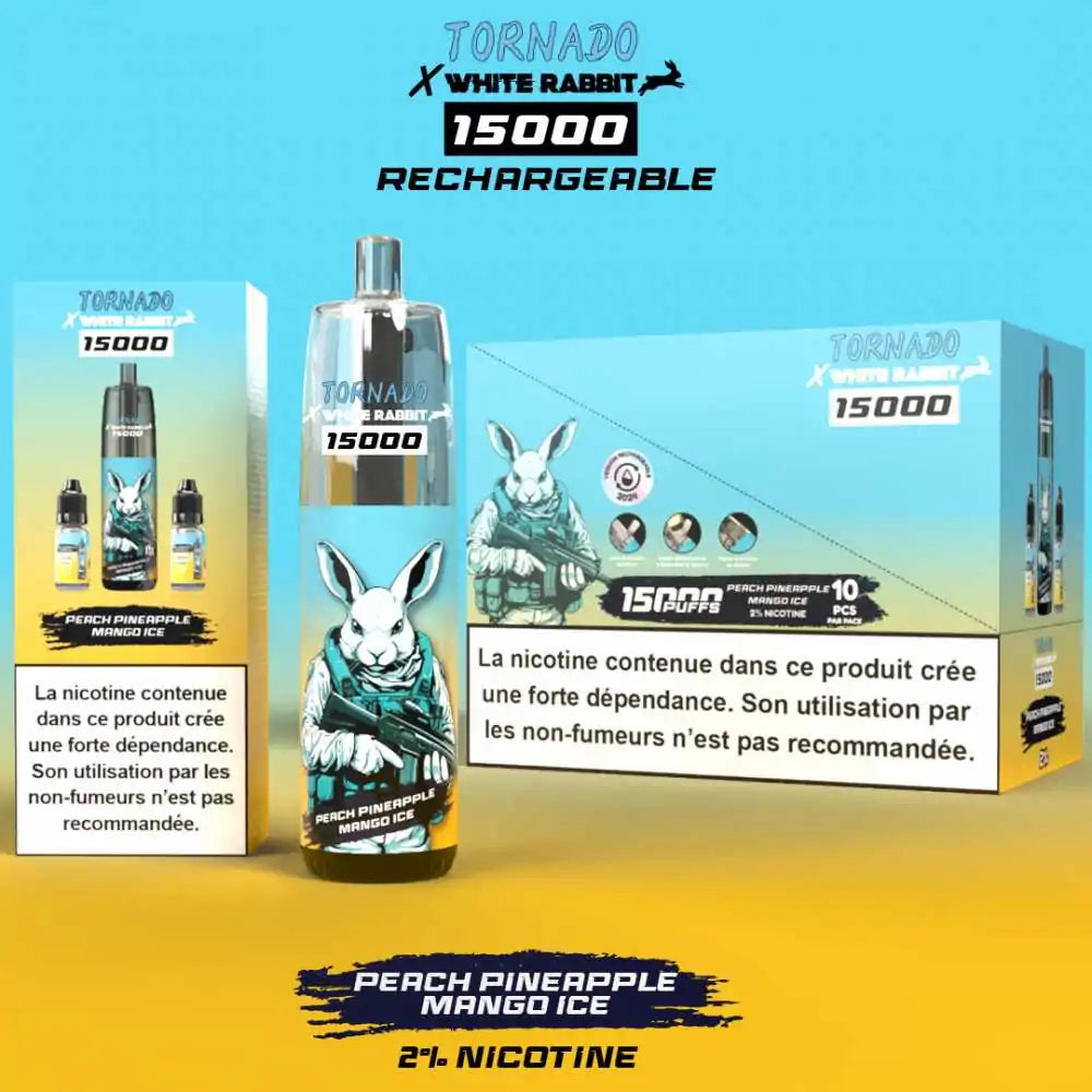 puff white rabbit x tornado 15000 peach pineapple mango ice pro boite de 10
oxyg'n cbd