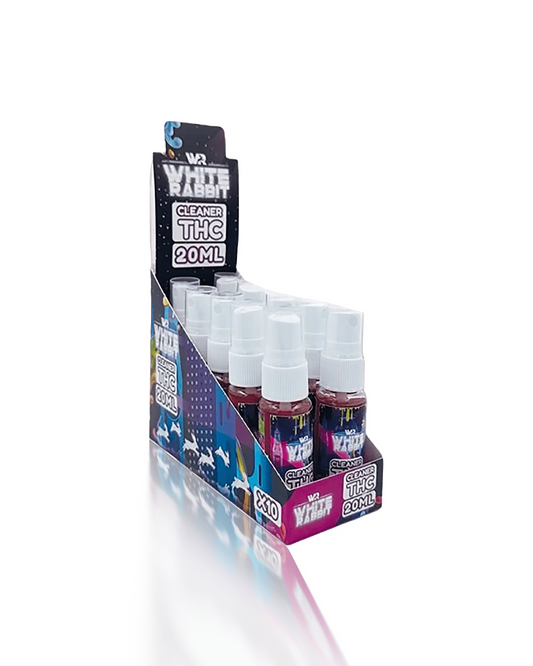 spray cleaner thc white rabbit boîte de 10 OXYG'N CBD PRO