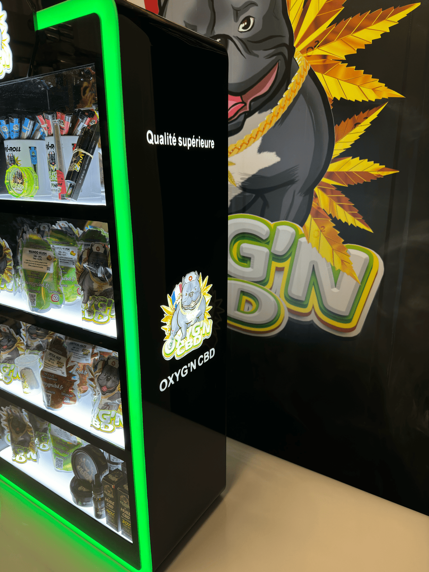 Vitrine Lumineuse (Pro) - OXYG'N