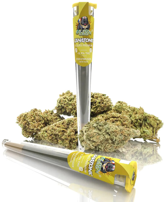 Pré-Roll de CBD Canatonic Fleurs de CBD - Oxyg'n Grossiste CBD pour Pro