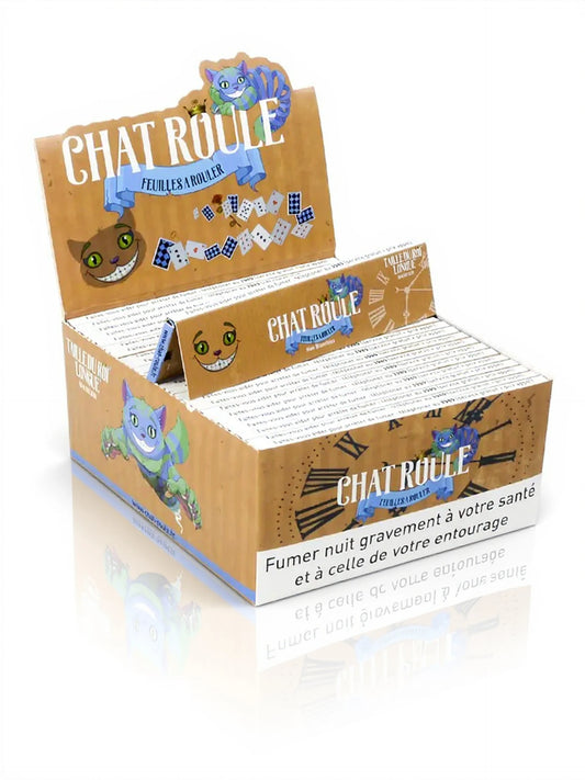 Feuille Slim Non Blanchie - Chat roule