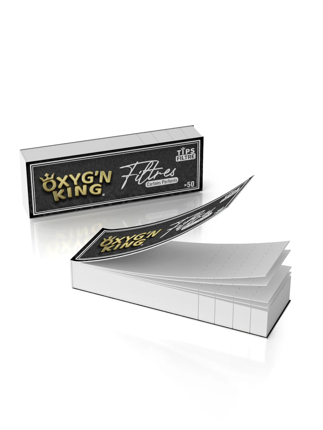 Carnet de filtres carton Oxyg'n King x25