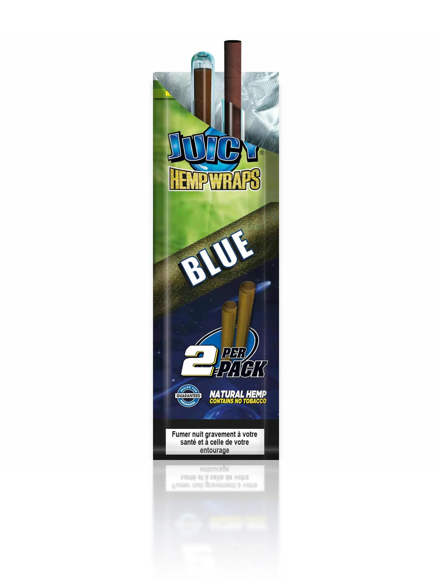 Blunt Juicy Hemp Wrap Blue (2 blunts)