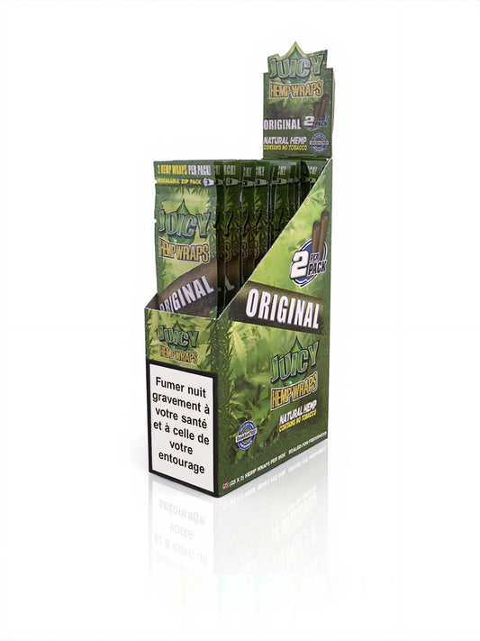 Blunt Juicy Hemp Wrap Original (2 blunts) x25