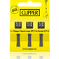 Étui de molettes et pierres de rechange Clipper x12