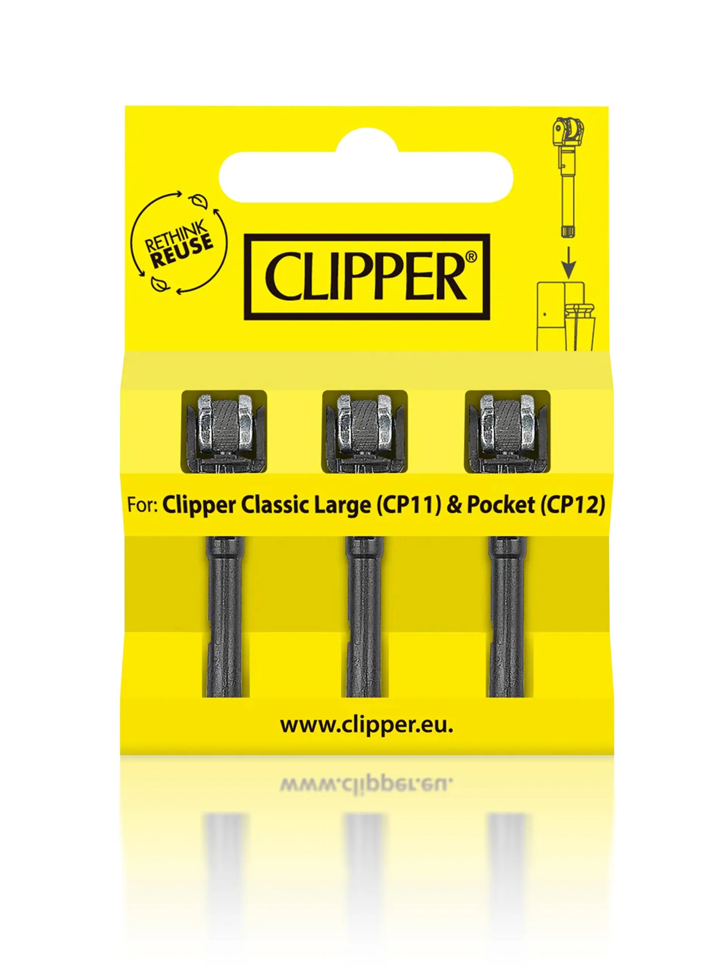 Étui de molettes et pierres de rechange Clipper