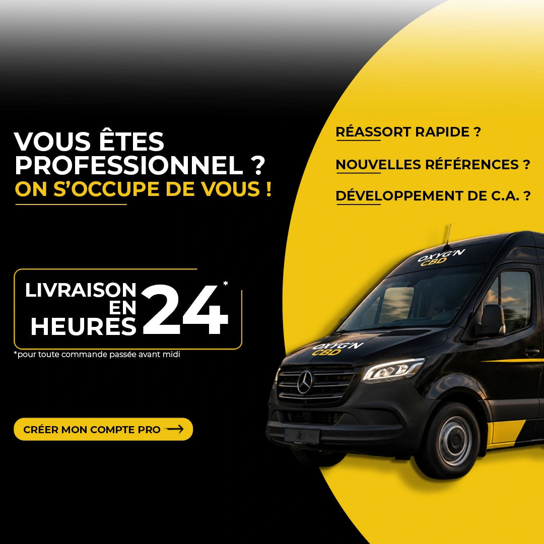 livraison CBD rapide pour professionnel