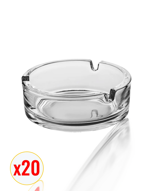 cendrier en verre rond carton de 20 OXYG'N CBD PRO