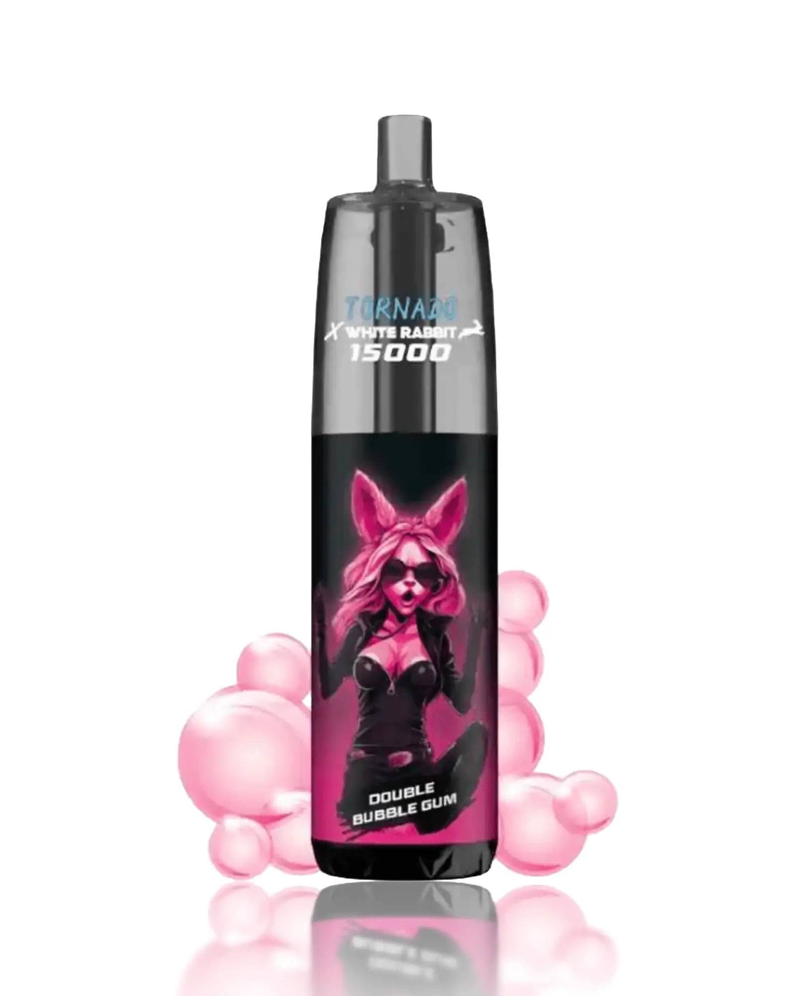 puff white rabbit x tornado 15000 double bubble gum boite de 10 oxyg'n cbd